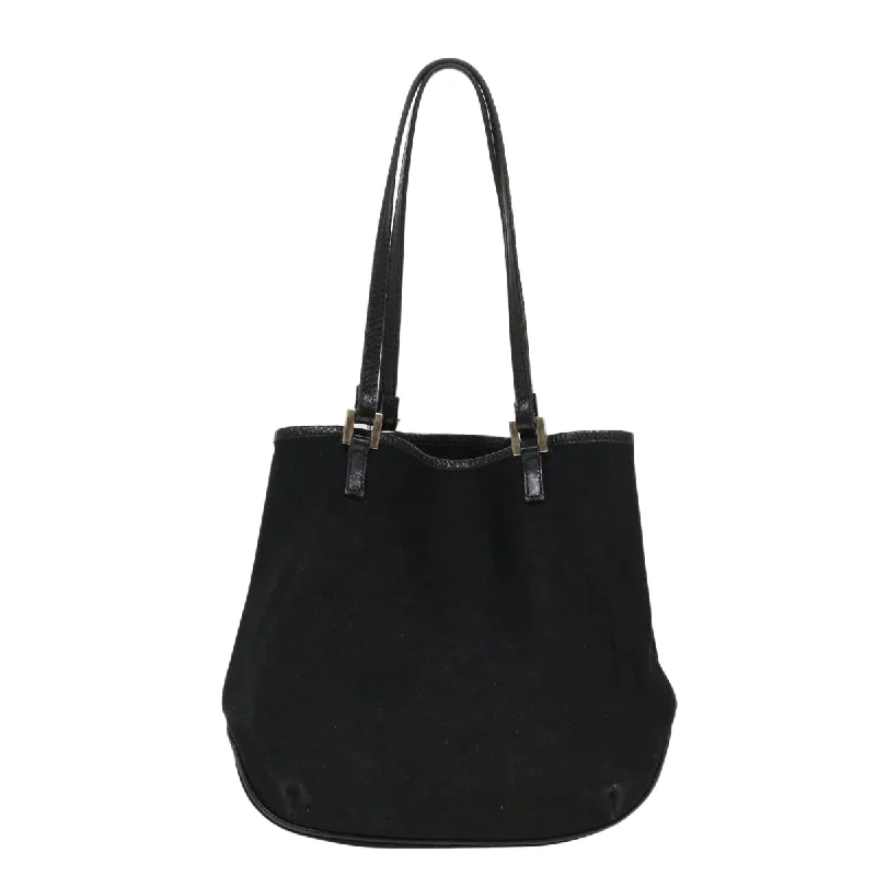 Designer bags with detachable strapsFENDI Tote Bag Nylon Black  bs4673