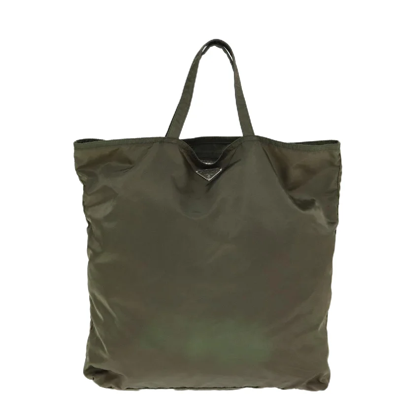 Mini bags for evening outPRADA Robot Tote Bag Nylon Khaki  79153