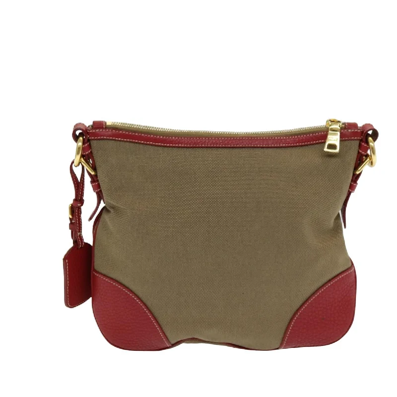 High-end designer bags for menPRADA Jacquard Shoulder Bag