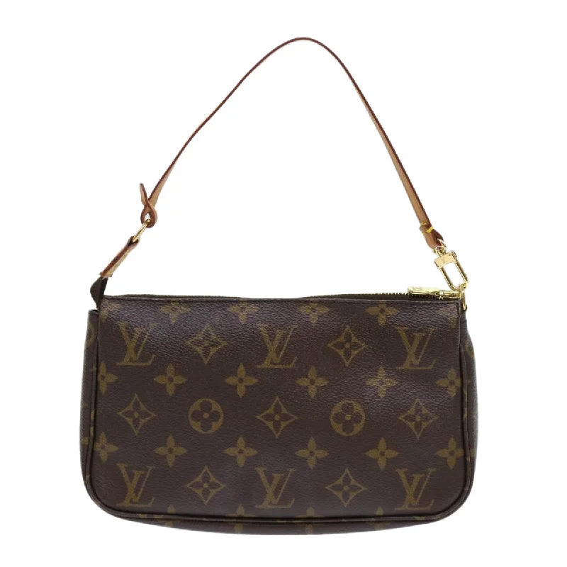 Designer bags with detachable strapsLOUIS VUITTON Monogram Pochette Accessoires Pouch M51980 LV Auth 49973