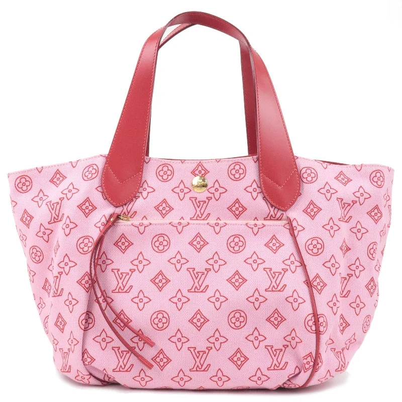 Large capacity travel bagsLouis Vuitton Beach Line Cabas Ipanema PM Tote Bag Rose M95984