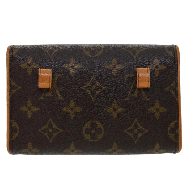 Stylish laptop bags for professionalsLOUIS VUITTON Monogram Pochette Florentine Waist Bag M51855 LV Auth ep928