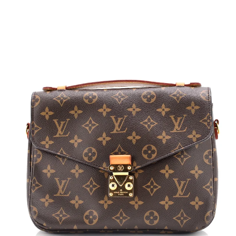 Minimalist leather handbagsMinimalist leather handbagsPochette Metis Monogram Canvas