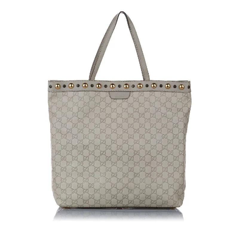 Customizable monogram bagsGucci Guccissima Babouska Tote Bag (SHG-14769)