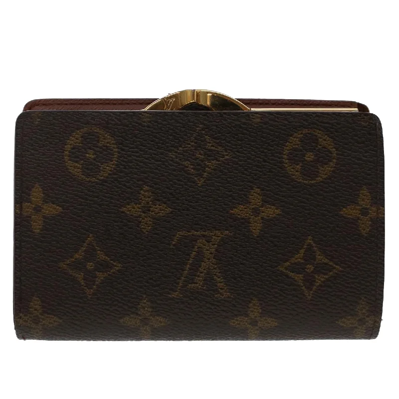 Stylish laptop bags for professionalsLOUIS VUITTON Monogram Porte Monnaie Billets Viennois Wallet M61663 Auth tb807