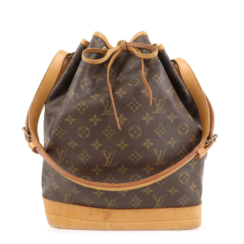 Affordable designer bag dupesLouis Vuitton Monogram Noe Shoulder Bag Hand Bag Brown M42224