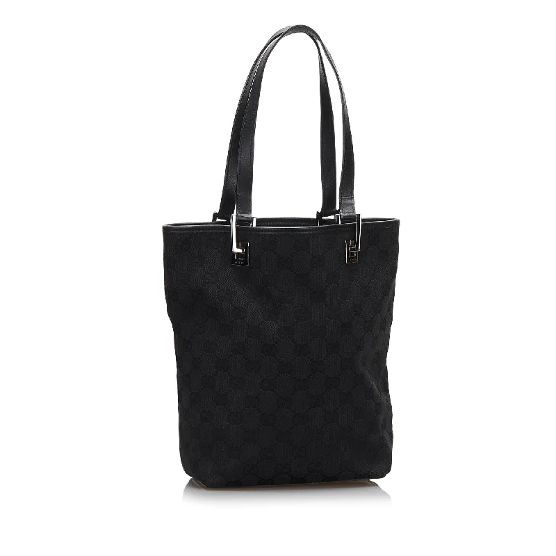 Large capacity travel bagsGucci GG Canvas Tote (SHG-BFbEcv)