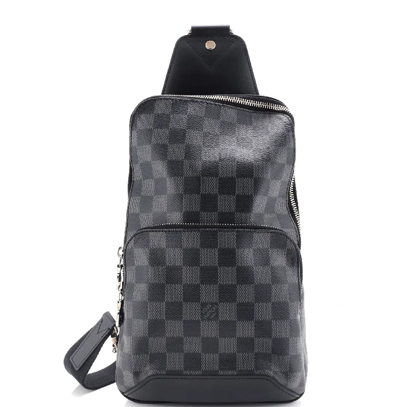 Minimalist leather handbagsMinimalist leather handbagsAvenue Sling Bag Damier Graphite