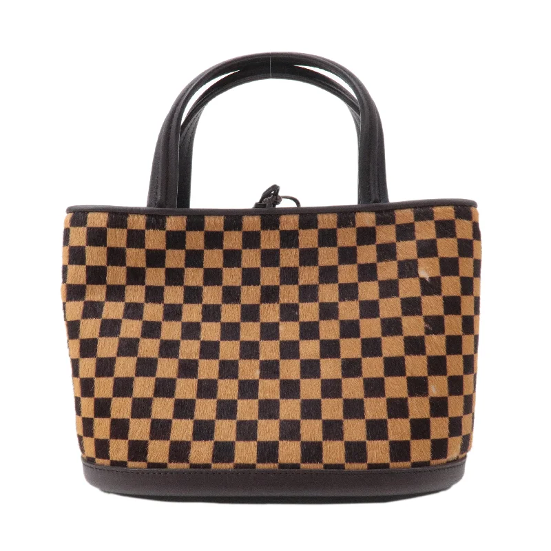 Affordable designer bag dupesLouis Vuitton Damier Sauvage Impala Hand Bag Brown M92133