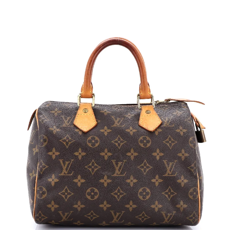 Luxury bags with exotic skinsLuxury bags with exotic skinsSpeedy Handbag Monogram Canvas 25