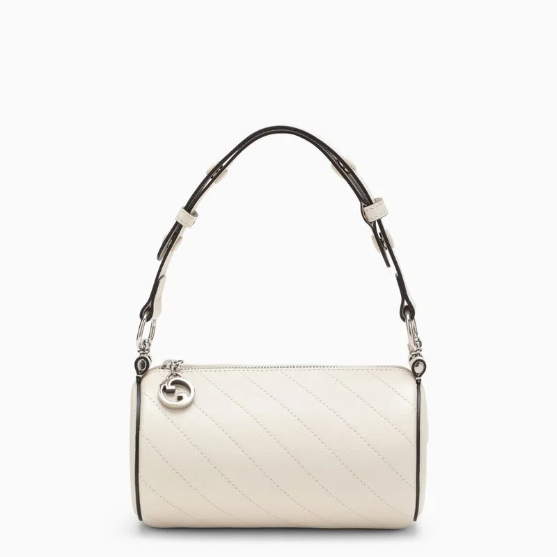 Water-resistant travel backpacksGucci Gucci Blondie Mini White Leather Bag Women