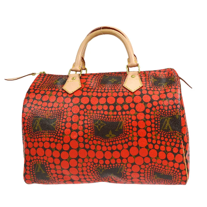 Lightweight duffle bags for gymLOUIS VUITTON SPEEDY 30 HANDBAG KUSAMA YAYOI PUMPKIN DOT