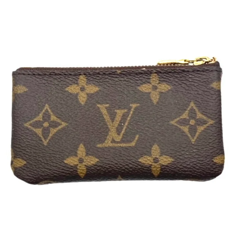 Top-rated backpack brandsLOUIS VUITTON Monogram Pochette Cle M62650 Coin Case Key Ring