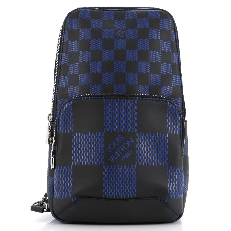 Water-resistant travel backpacksWater-resistant travel backpacksAvenue Sling Bag Damier Infini 3D Leather