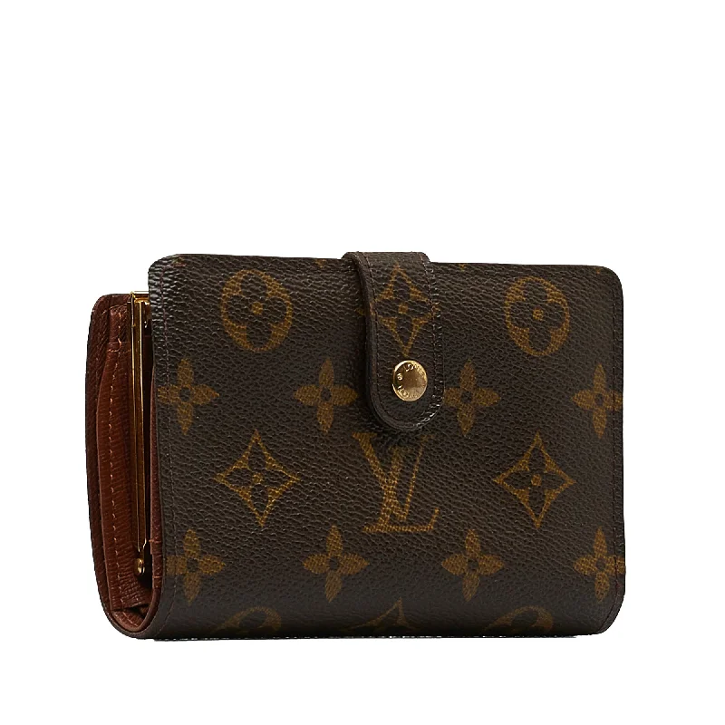 Compact crossbody bags for travelLouis Vuitton Monogram Porte Monnaie Billets Viennois Small Wallets