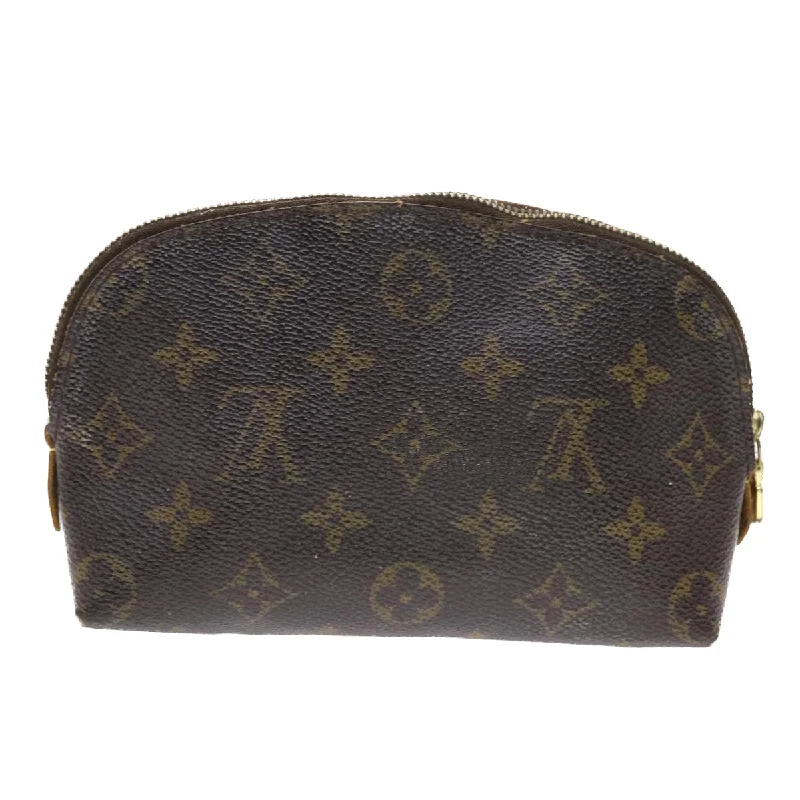 Large capacity travel bagsLOUIS VUITTON Monogram Pochette Cosmetic PM Cosmetic Pouch M47515 LV Auth 49641