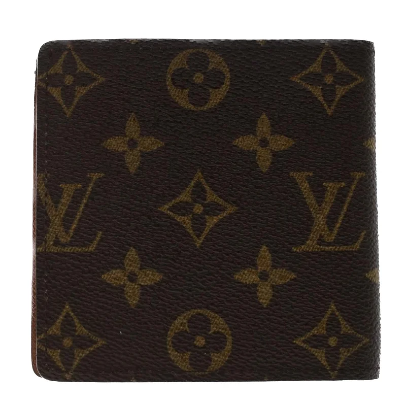 Luxury bags with chain strapsLOUIS VUITTON Monogram Portefeuille Marco Bifold Wallet M61675 LV Auth 49878