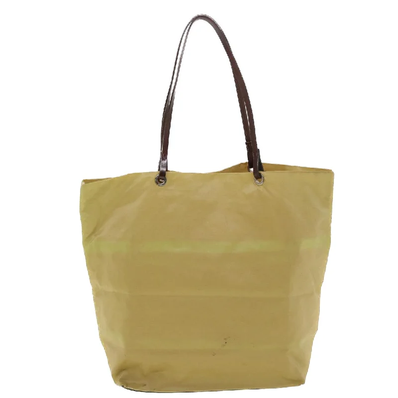 Vintage-inspired handbagsFENDI Tote Bag Nylon Khaki  bs4859