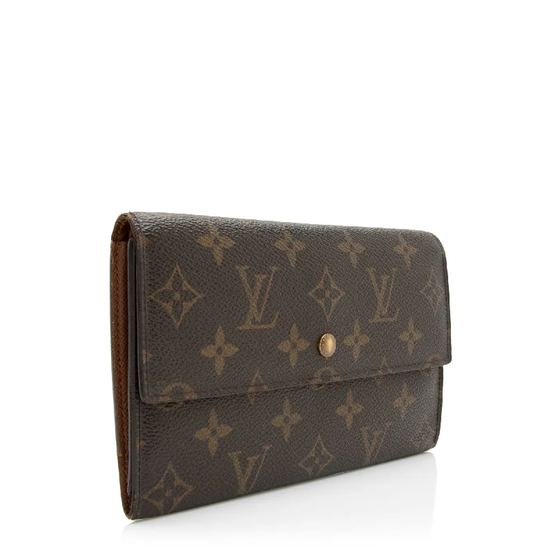 Luxury brand bags on saleLouis Vuitton Vintage Monogram Canvas Porte Tresor International Wallet (SHF-VIGaP0)