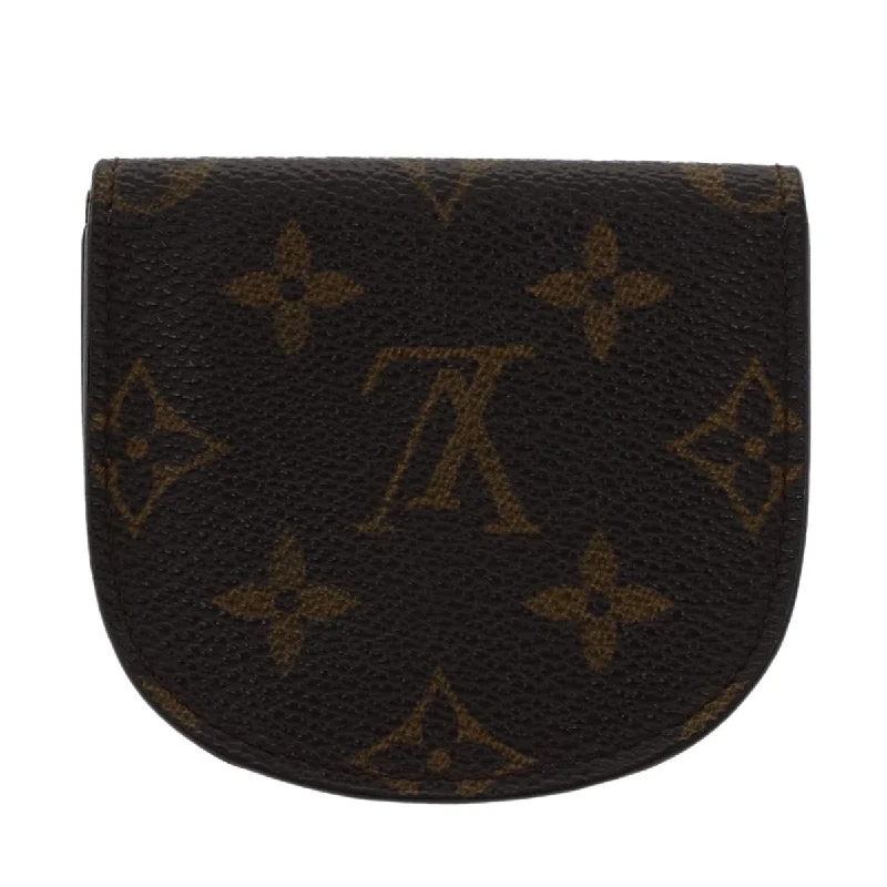 Designer bags with detachable strapsLouis Vuitton Monogram Porte Monnaie Guze Coin Purse M61970 LV Auth yk7396B