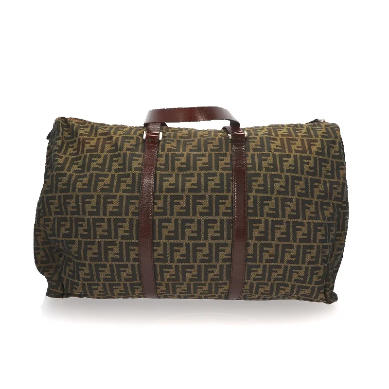 Eco-friendly tote bags for shoppingFENDI Travel bag in Brown Fabric