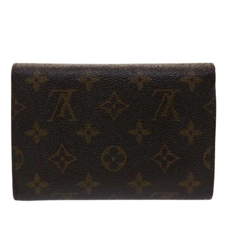 Top-rated backpack brandsLouis Vuitton Monogram Porte Tresor Etui Papie Wallet M61202 LV Auth 46800