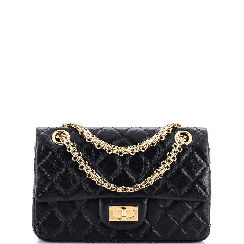 Affordable luxury bags Affordable luxury bags Reissue 2.55 Flap Bag Quilted Aged Calfskin Mini