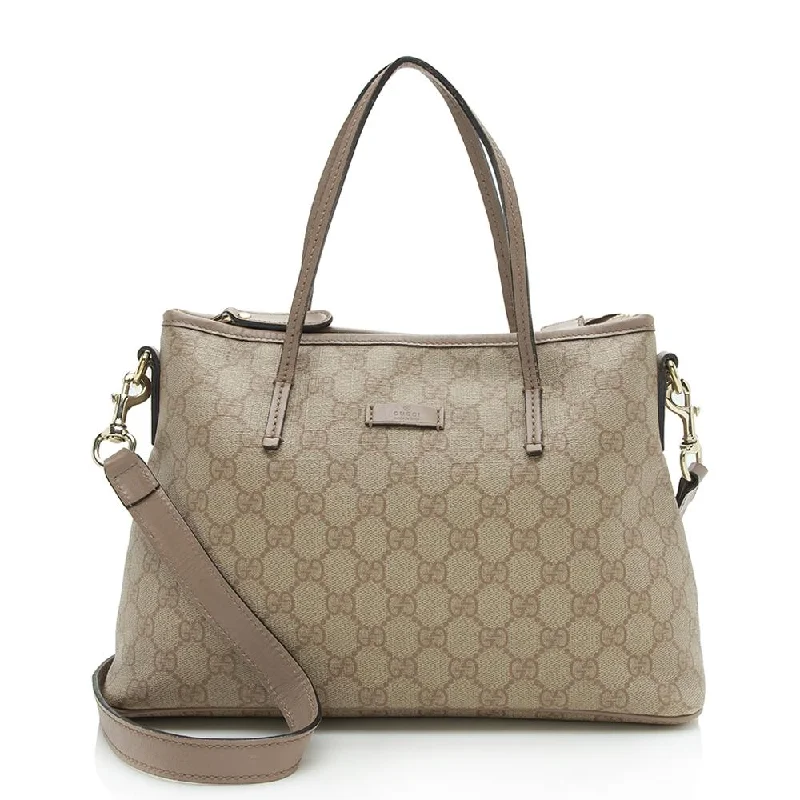 Best bags for weekend getawaysGucci GG Supreme Small Convertible Tote - FINAL SALE (SHF-12873)