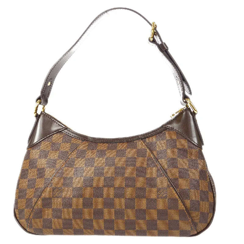 Luxury bags with chain strapsLOUIS VUITTON THAMES PM HOBO HANDBAG DAMIER