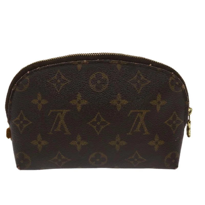 Eco-friendly tote bags for shoppingLouis Vuitton Monogram Pochette Cosmetic PM Cosmetic Pouch M47515 LV Auth 46906