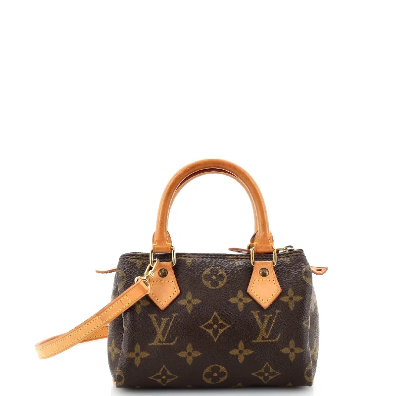 Durable leather bags for daily useSpeedy Mini HL Handbag Monogram Canvas