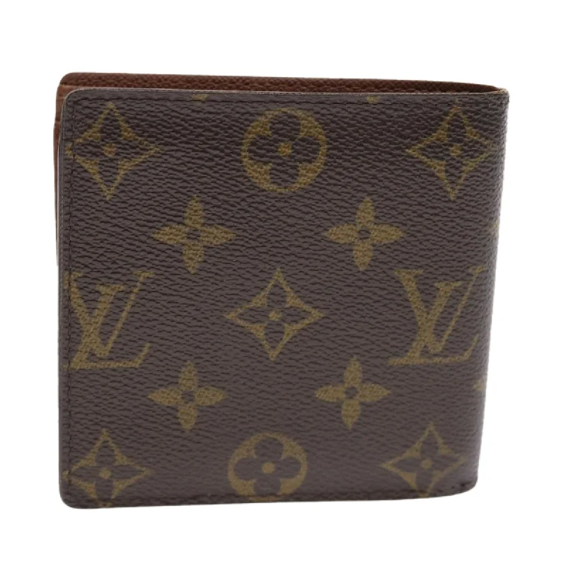 Top-rated backpack brandsLOUIS VUITTON Monogram Portefeuille Marco Bifold Wallet M61675 LV Auth 50278