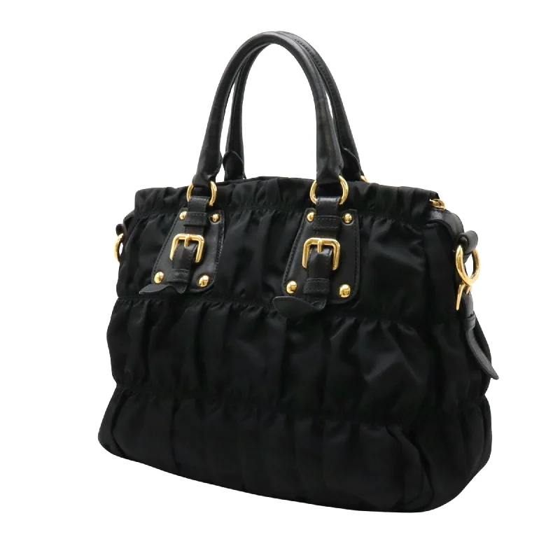 Designer bags with gold hardwarePRADA Nappa gauffre Handbag