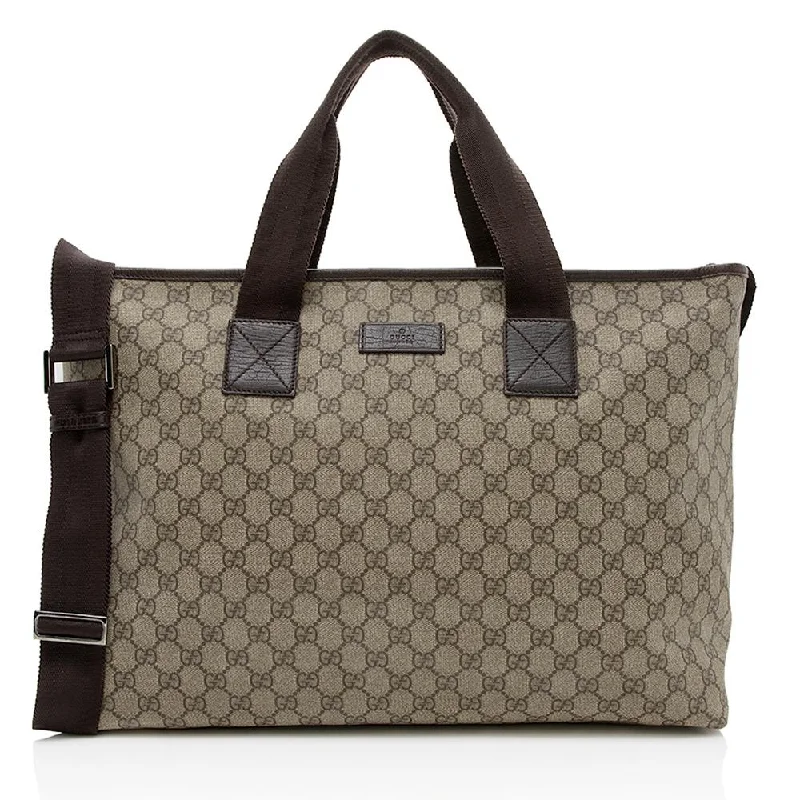 Affordable designer bag dupesGucci GG Supreme Travel Tote (SHF-13053)