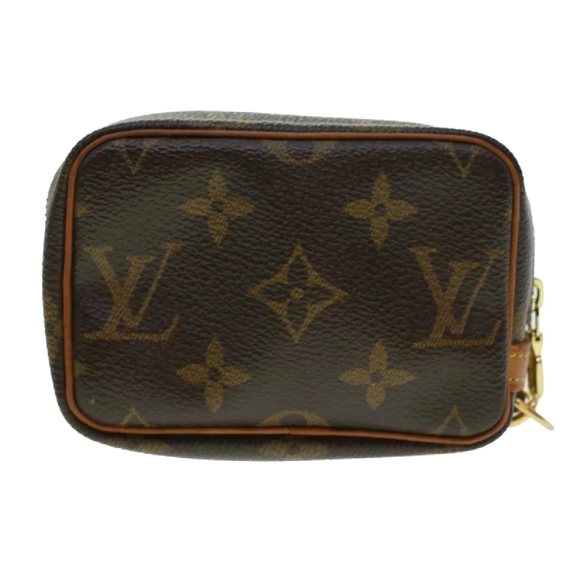 High-end designer bags for menLouis Vuitton Monogram Trousse Wapity Pouch M58030 LV Auth 45366