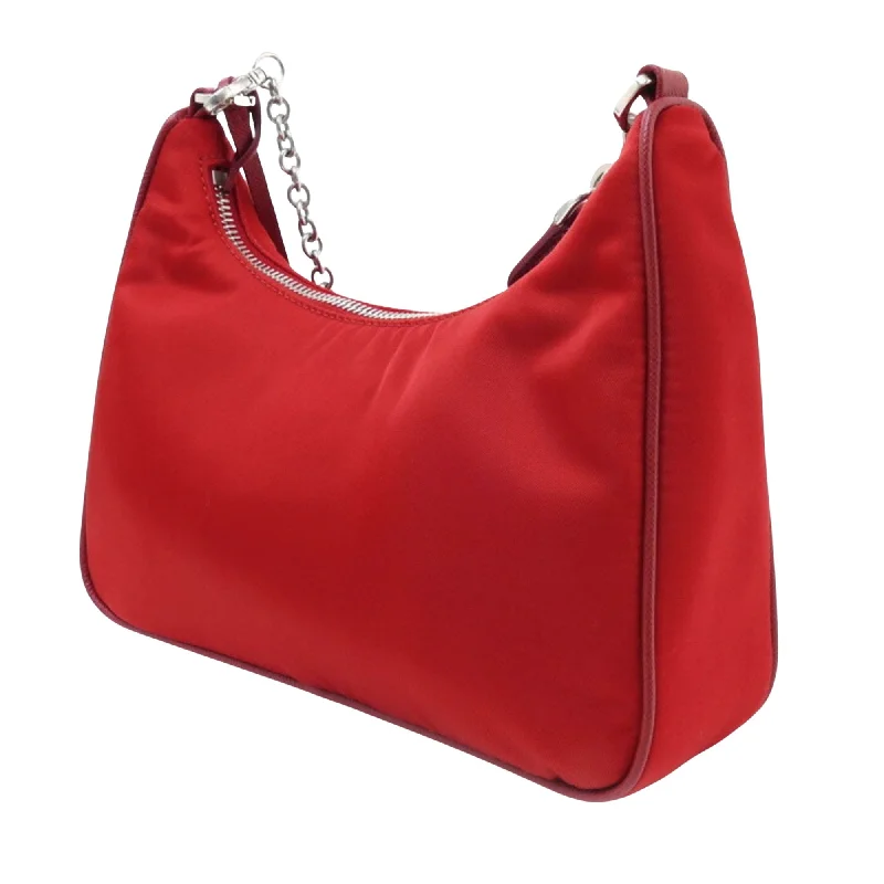 Compact crossbody bags for travelPRADA ReNylon Shoulder Bag