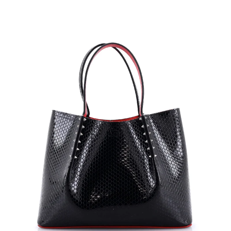 Durable leather bags for daily useDurable leather bags for daily useCabarock Tote Snake Embossed Leather Small