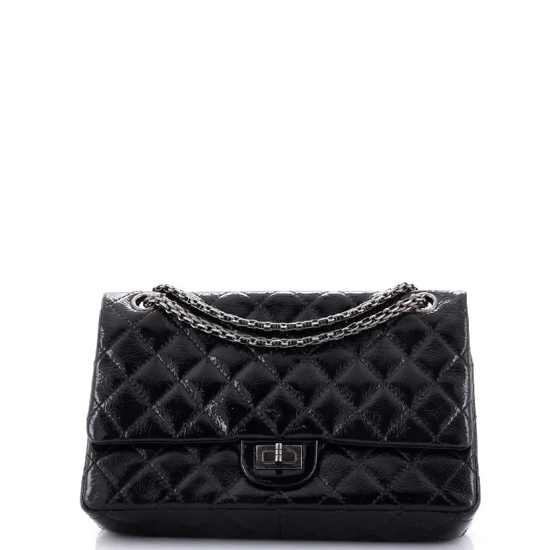 High-end designer bags for menHigh-end designer bags for menReissue 2.55 Flap Bag Quilted Crinkled Patent 226