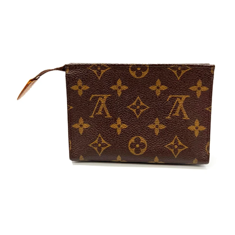 Elegant clutch bags for weddingsLOUIS VUITTON Monogram Posh Toilette 15 Pouch Multi M47546 DU0094