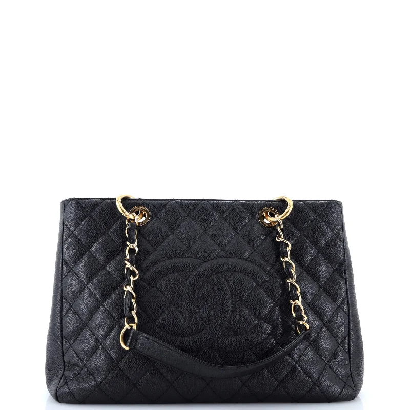 Designer bags with top handlesDesigner bags with top handlesGrand Shopping Tote Quilted Caviar