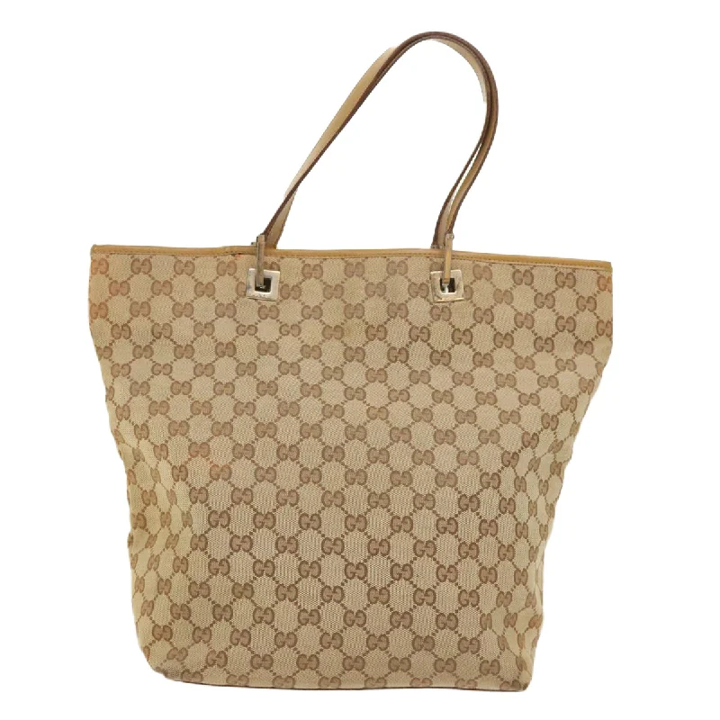 Affordable designer bag dupesGUCCI GG Canvas Tote Bag Beige  48448