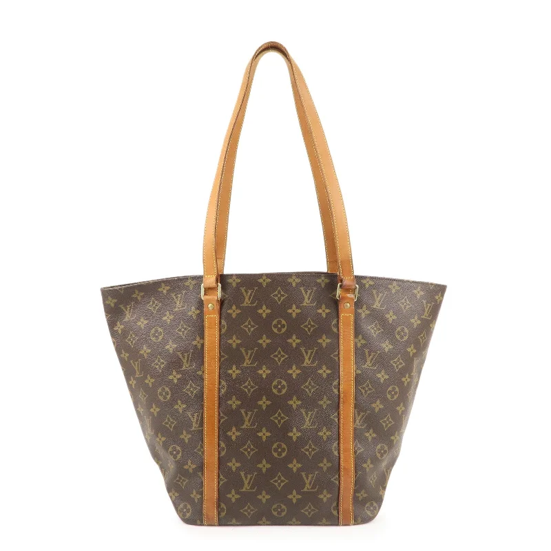 Designer bags with top handlesLouis Vuitton Monogram Sac Shopping Shoulder Bag M51108