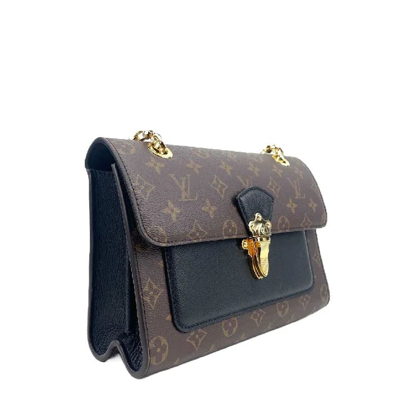 Affordable designer bag dupesLOUIS VUITTON Victoire Monogram w/Black