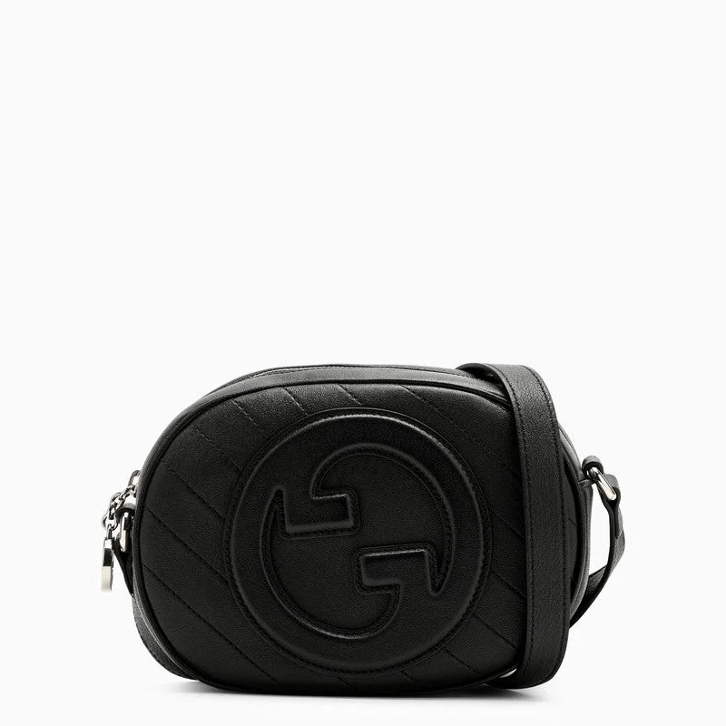 Luxury bags with exotic skinsGucci Gucci Blondie Mini Shoulder Bag Black Women