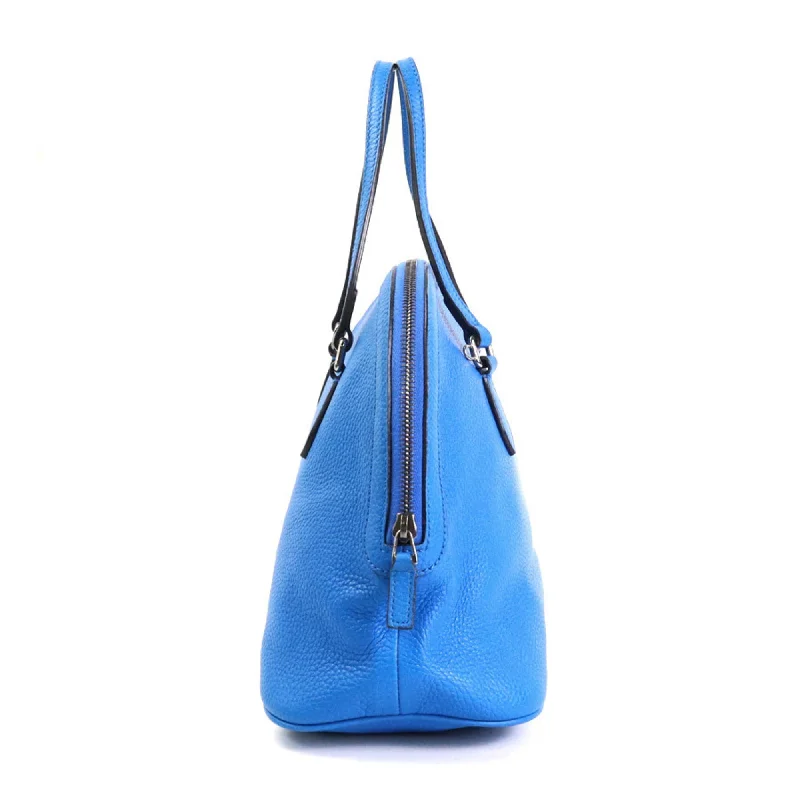 Trendy transparent PVC bagsGUCCI Handbag Shoulder Bag Leather Blue Ladies 420023