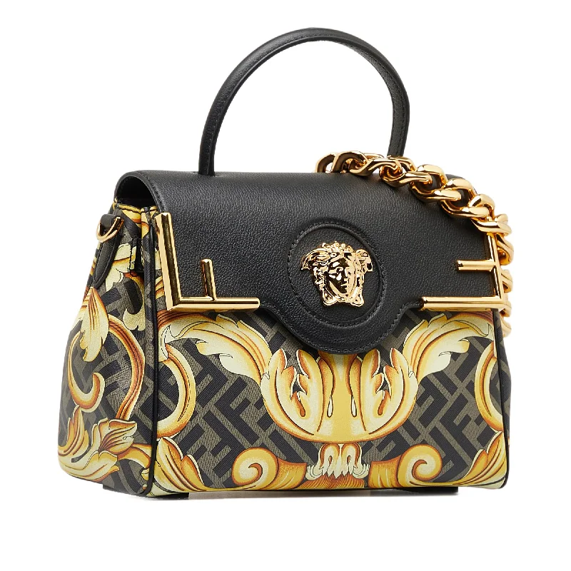 Vintage-inspired handbagsFendi x Versace Fendace La Medusa Satchel (SHG-TIqNMz)