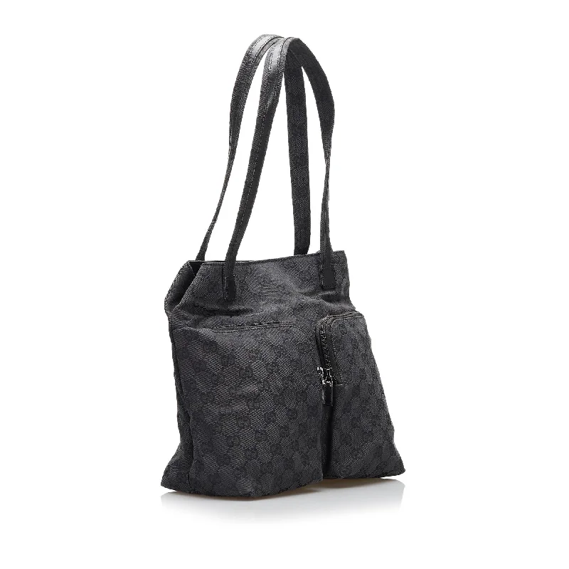 Affordable luxury bags Gucci GG Canvas Tote Bag (SHG-qJ4bYX)