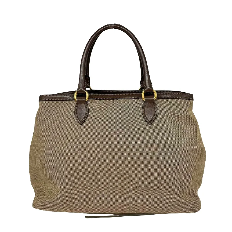 High-end designer bags for menPRADA Logo Jacquard Tote