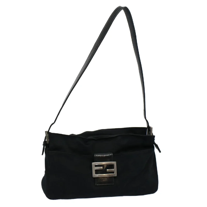 Water-resistant travel backpacksFENDI Mamma Baguette Shoulder Bag Nylon Black 2321 26566 099  ep2388