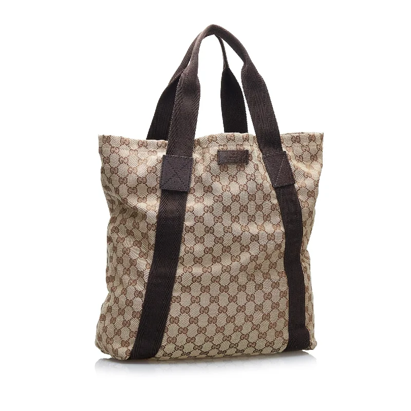 High-end designer bags for menGucci GG Canvas Tote (SHG-hp6jRB)